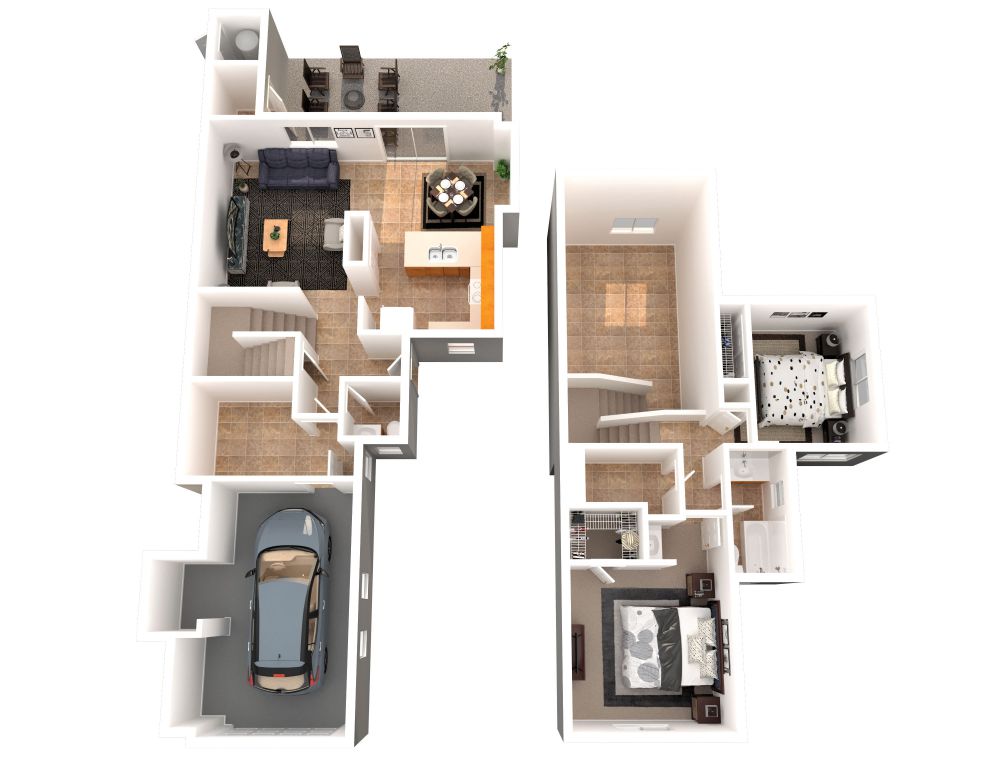 2 Bed, 1.5 Ba (PH15 CD.1)