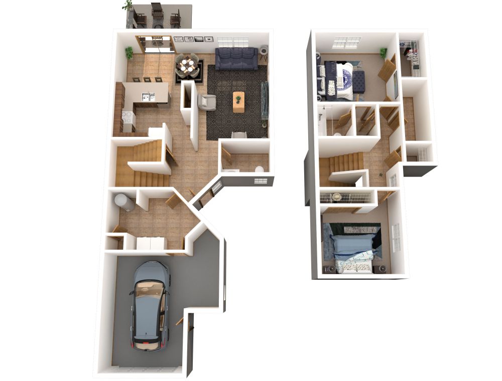 2 Bed, 1.5 Ba (PH15 A.1)